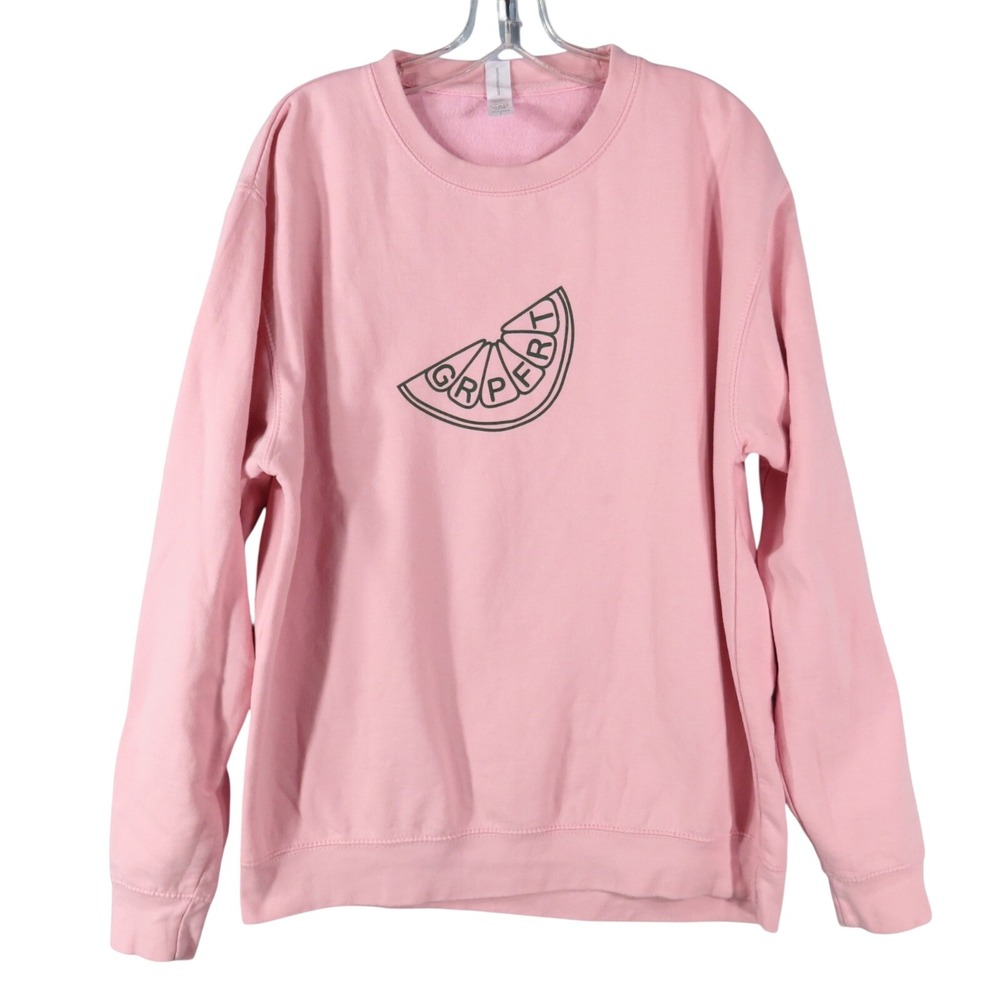 GRAPEFRUIT GRPFRT Water Valley MS Indy Label PINK SWEATSHIRT Southern UNISEX - L